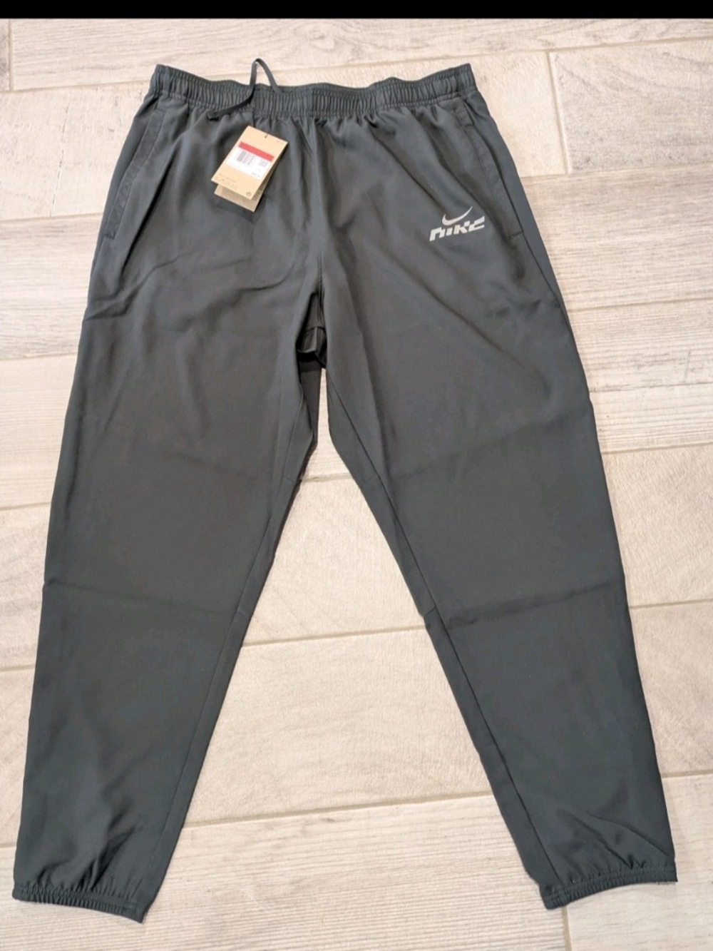 Nike Men's Challenger Flash Dri-FIT Woven Running Pants Grey Sz Large IB3774-070
